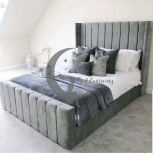 Taran Panel Upholstered Bed Frame Choose Your Base Height