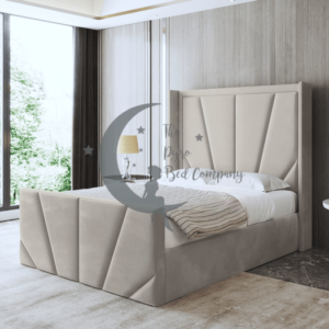 Vanessa Wingback Bedframe Choose Your Base Height