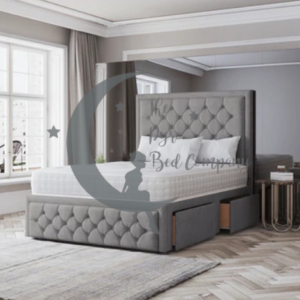 Jemima Divan Bed With Chesterfield Footboard