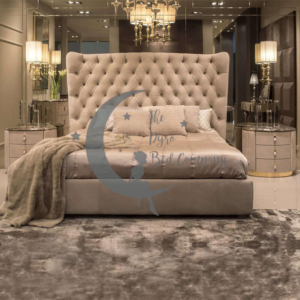 Kingston Wingback Bed Frame PyroBeds Luxury Item