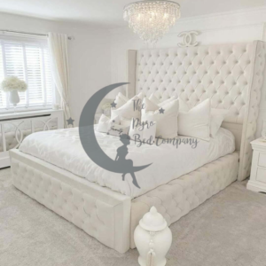 Oscar Bespoke Wingback Bed Frame 75" Tall Headboard