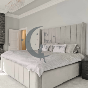 Kai Panel Upholstered Bed Frame Choose Your Base Height