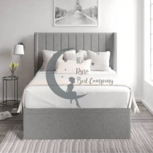 Maya Wingback Ottoman Storage Bed Frame