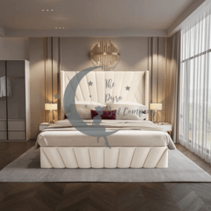 Alice High End Wingback Bed Frame