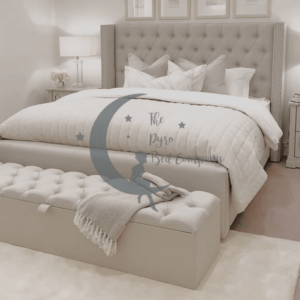 Xavier French Wingback Bed Frame