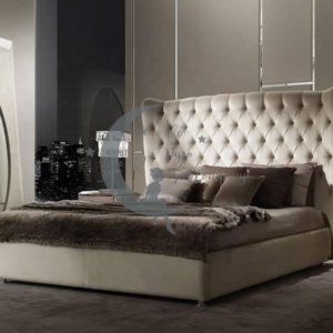 New York Wingback Bed Frame with Storage Options
