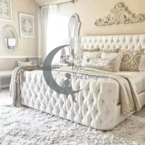 Chelsea Curved Wingback Bed Frame